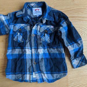 Appaman Flannel Button Down Shirt